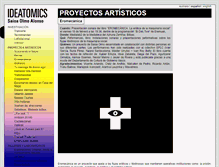 Tablet Screenshot of ideatomics.com